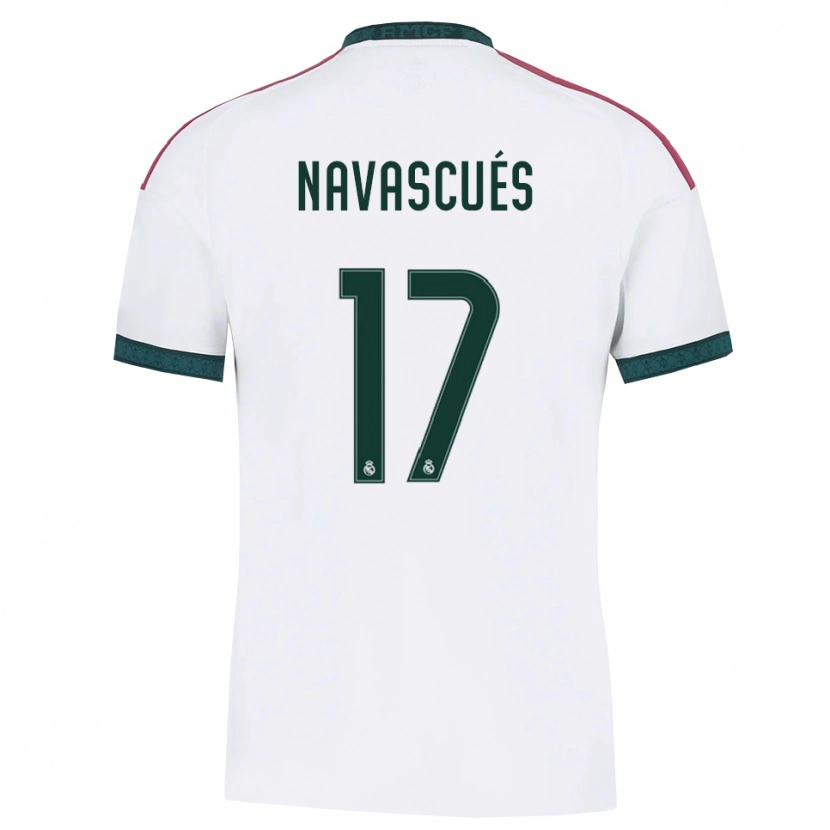 Danxen Homem Camisola Liberto Navascués #17 Verde Escuro Branco Vermelho Principal 2026/27 Camisa