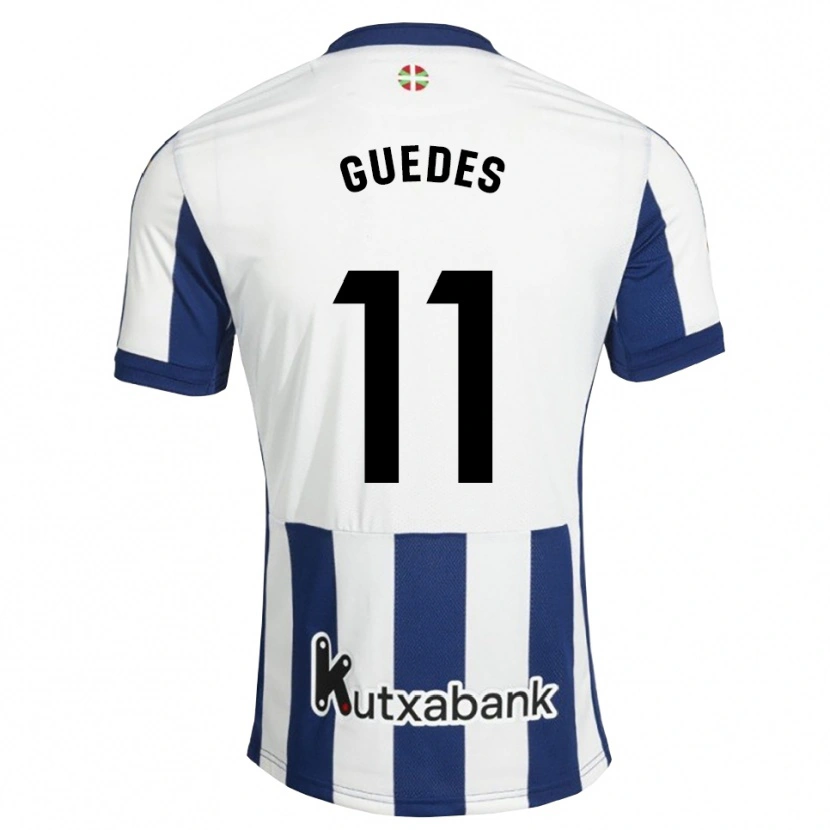 Danxen Homem Camisola Gonçalo Guedes #11 Azul Marinho Branco Dourado Principal 2026/27 Camisa