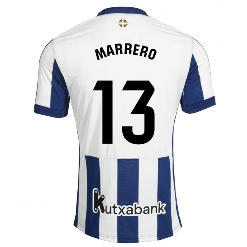 Danxen Homem Camisola Unai Marrero #13 Azul Marinho Branco Dourado Principal 2026/27 Camisa