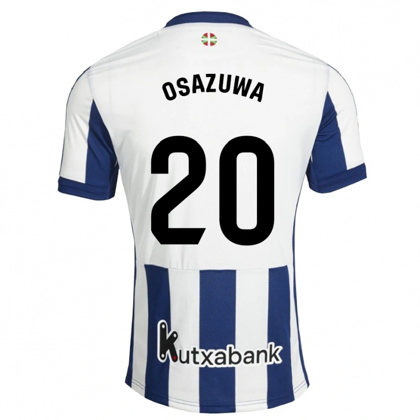 Danxen Homem Camisola Sydney Osazuwa #20 Azul Marinho Branco Dourado Principal 2026/27 Camisa
