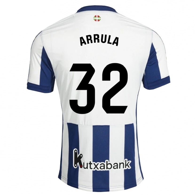 Danxen Homem Camisola Julia Arrula #32 Azul Marinho Branco Dourado Principal 2026/27 Camisa