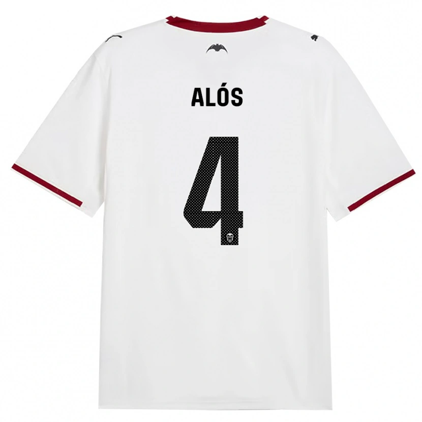 Danxen Homem Camisola Carlos Alós #4 Preto Branco Vermelho Amarelo Principal 2026/27 Camisa