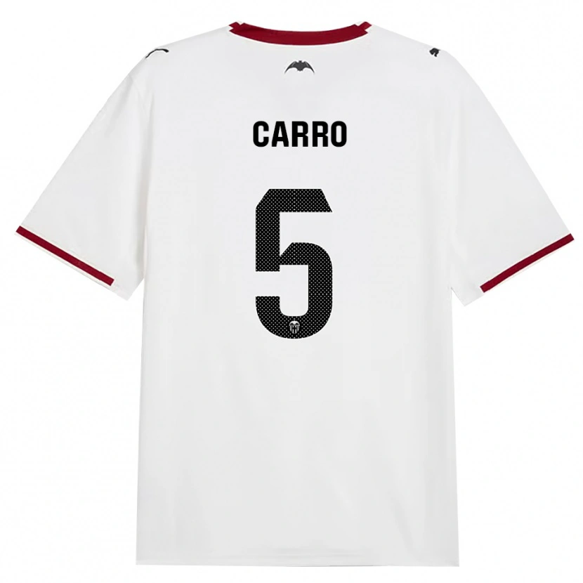 Danxen Homem Camisola Marta Carro #5 Preto Branco Vermelho Amarelo Principal 2026/27 Camisa