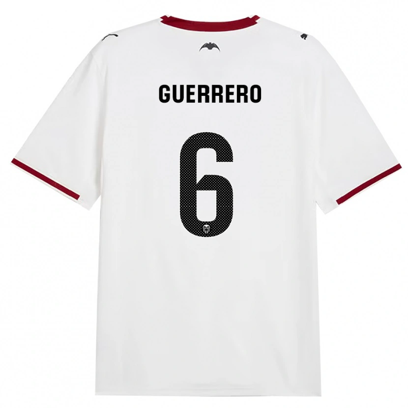 Danxen Homem Camisola Paula Guerrero #6 Preto Branco Vermelho Amarelo Principal 2026/27 Camisa