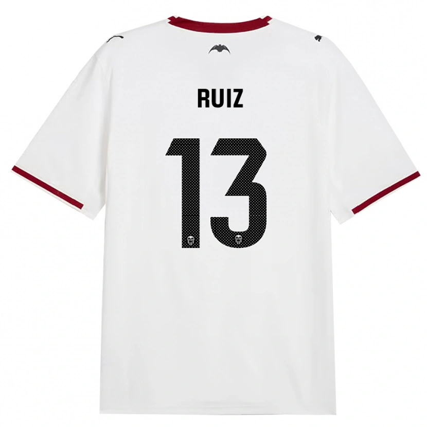 Danxen Homem Camisola Nil Ruiz #13 Preto Branco Vermelho Amarelo Principal 2026/27 Camisa