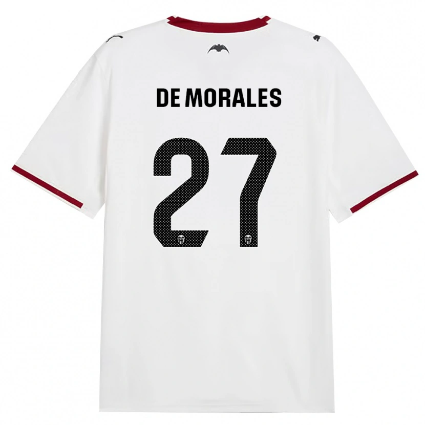 Danxen Homem Camisola Rubén Muñoz De Morales #27 Preto Branco Vermelho Amarelo Principal 2026/27 Camisa