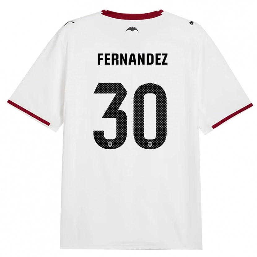 Danxen Homem Camisola Rubén Fernández #30 Preto Branco Vermelho Amarelo Principal 2026/27 Camisa