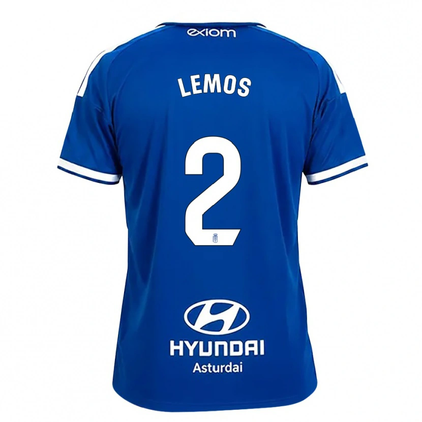 Danxen Homem Camisola Álvaro Lemos #2 Azul Médio Branco Principal 2026/27 Camisa