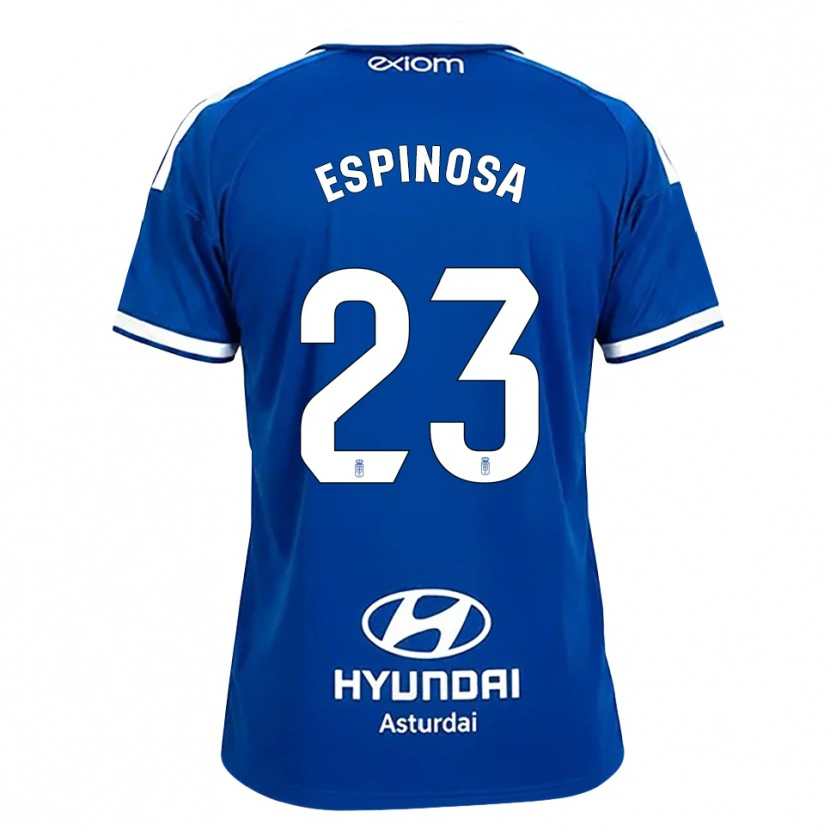 Danxen Homem Camisola Diego Espinosa #23 Azul Médio Branco Principal 2026/27 Camisa