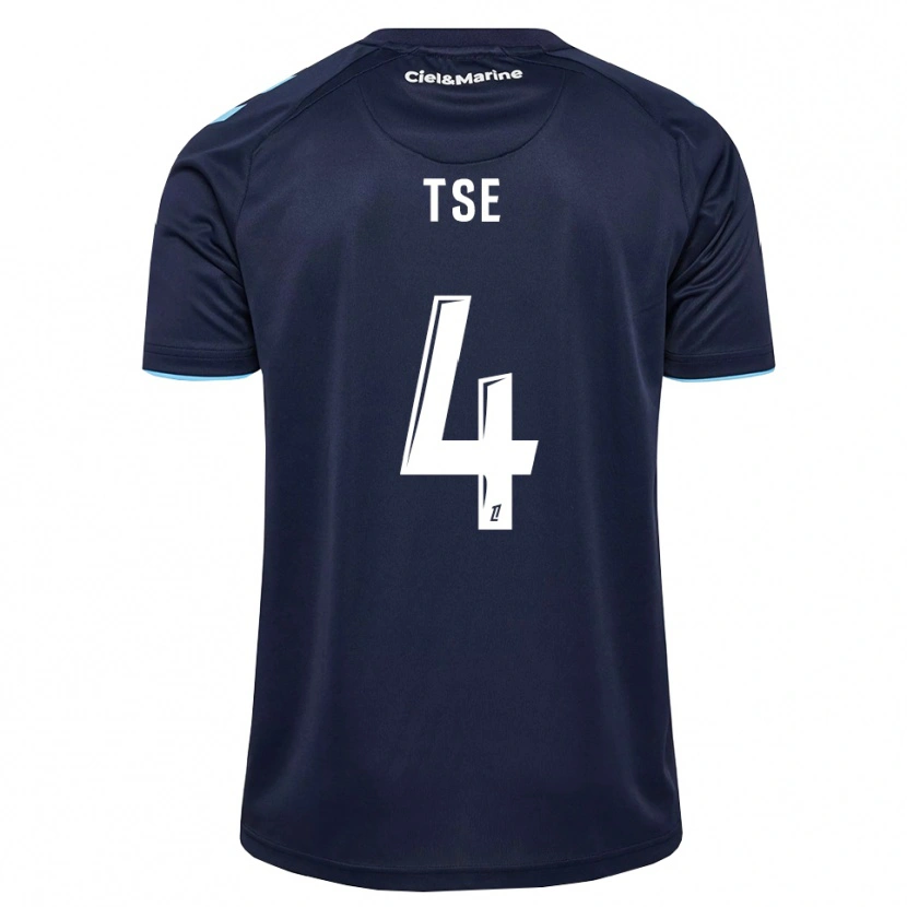 Danxen Homem Camisola Élisabeth Tsé #4 Azul Centáurea Azul Meia-Noite Principal 2026/27 Camisa