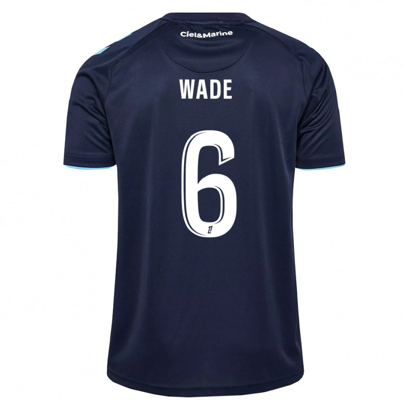 Danxen Homem Camisola Bocar Wade #6 Azul Centáurea Azul Meia-Noite Principal 2026/27 Camisa