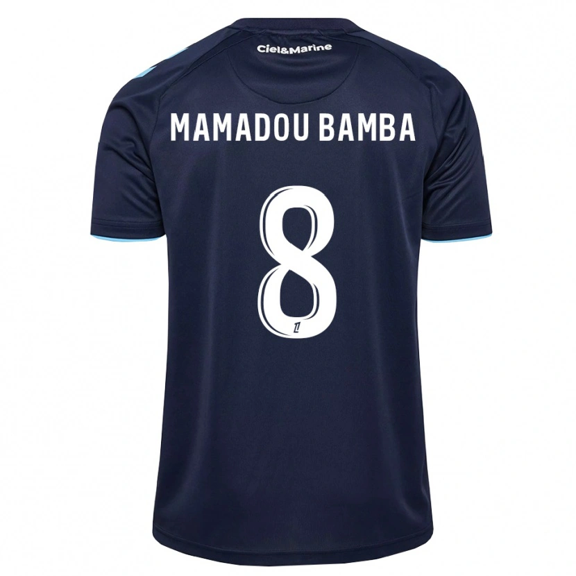Danxen Homem Camisola Ben Mamadou Bamba #8 Azul Centáurea Azul Meia-Noite Principal 2026/27 Camisa