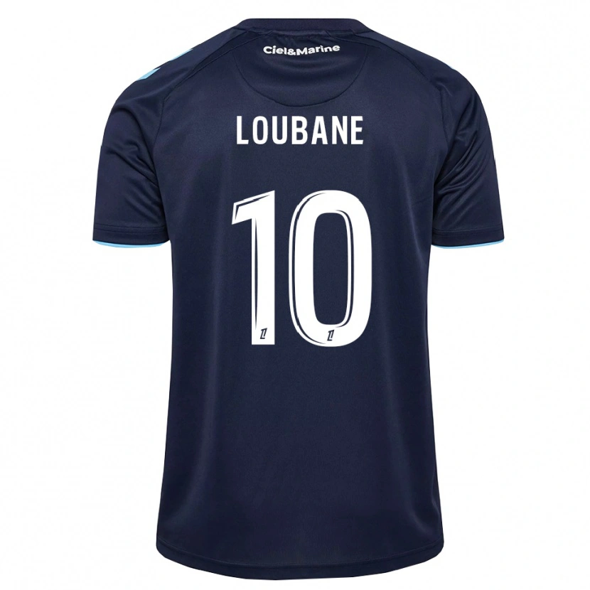 Danxen Homem Camisola Yassine Loubane #10 Azul Centáurea Azul Meia-Noite Principal 2026/27 Camisa