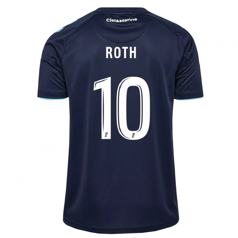 Danxen Homem Camisola Madeline Roth #10 Azul Centáurea Azul Meia-Noite Principal 2026/27 Camisa