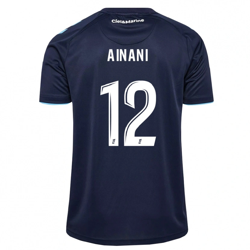 Danxen Homem Camisola Sufyan Ainani #12 Azul Centáurea Azul Meia-Noite Principal 2026/27 Camisa