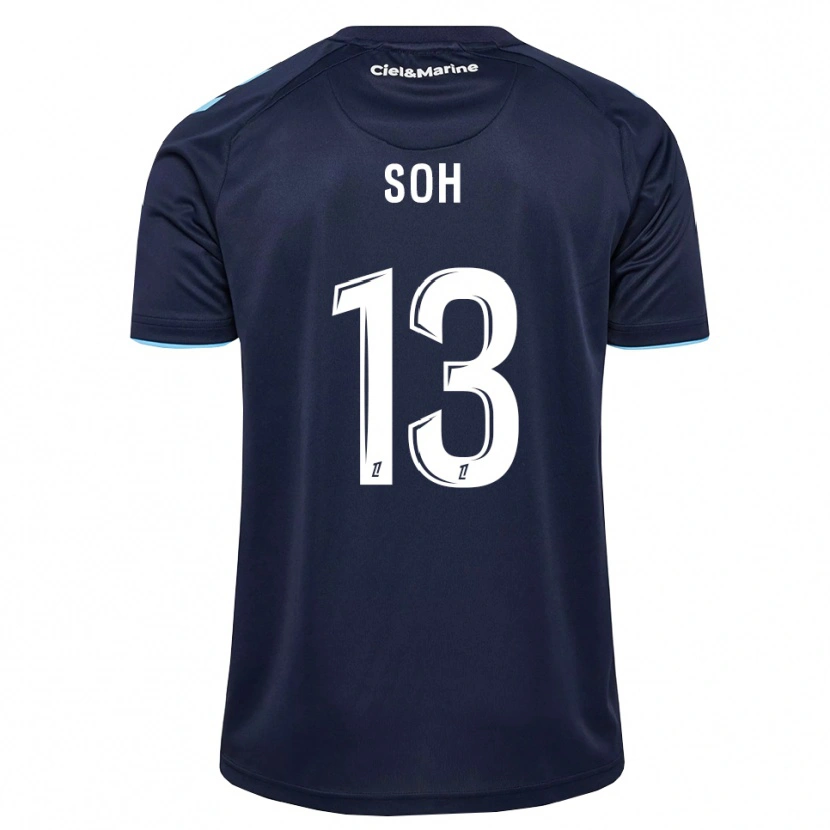 Danxen Homem Camisola Yanis Soh #13 Azul Centáurea Azul Meia-Noite Principal 2026/27 Camisa