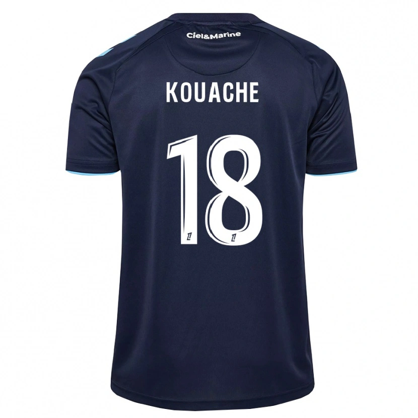 Danxen Homem Camisola Éva Kouache #18 Azul Centáurea Azul Meia-Noite Principal 2026/27 Camisa