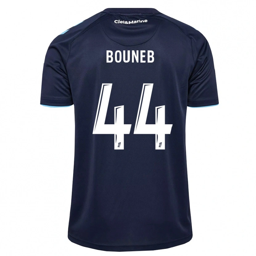 Danxen Homem Camisola Ismaïl Bouneb #44 Azul Centáurea Azul Meia-Noite Principal 2026/27 Camisa
