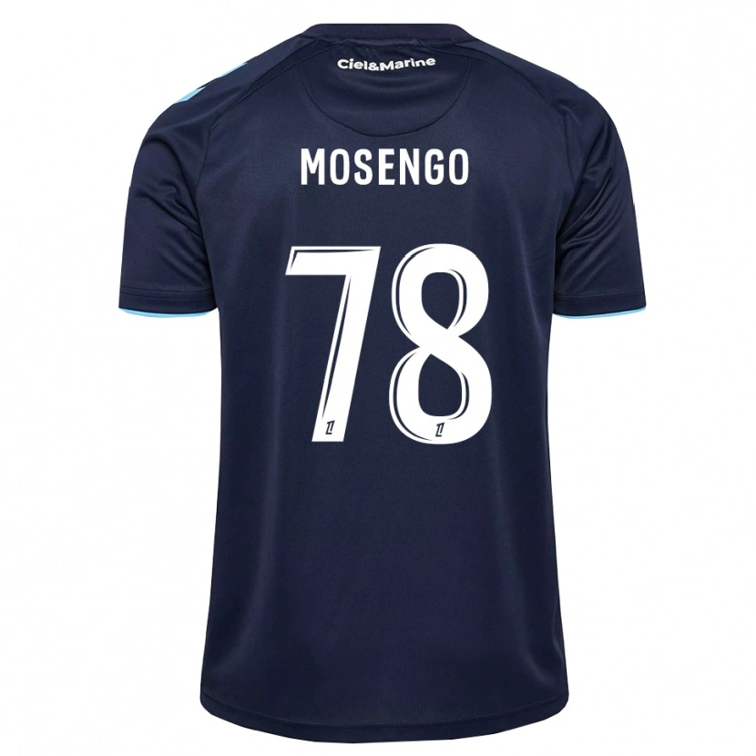 Danxen Homem Camisola Daren Mosengo #78 Azul Centáurea Azul Meia-Noite Principal 2026/27 Camisa