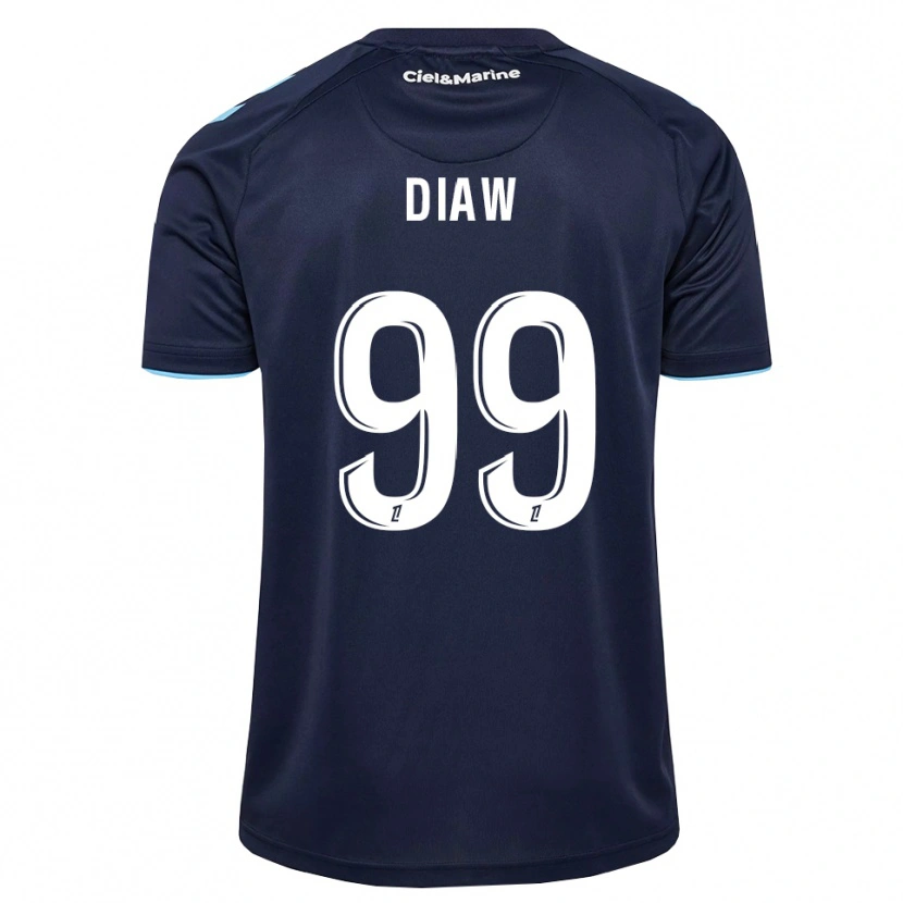 Danxen Homem Camisola Mory Diaw #99 Azul Centáurea Azul Meia-Noite Principal 2026/27 Camisa