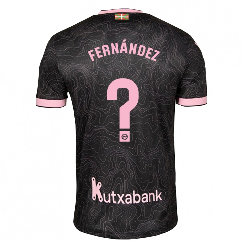 Danxen Homem Camisola Enaitz Fernández #0 Preto Rosa Alternativa 2026/27 Camisa