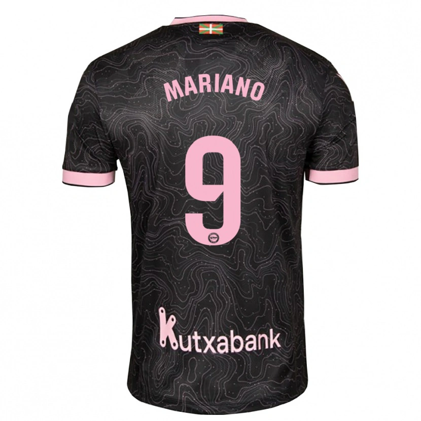 Danxen Homem Camisola Mariano Díaz #9 Preto Rosa Alternativa 2026/27 Camisa
