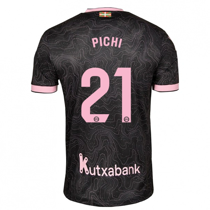 Danxen Homem Camisola Maria Garcia Pichi #21 Preto Rosa Alternativa 2026/27 Camisa