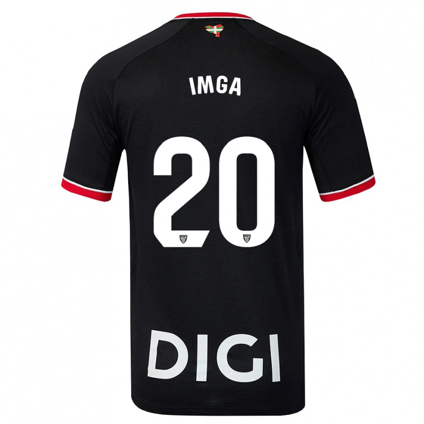 Danxen Homem Camisola Christian Imga #20 Preto Branco Vermelho Alternativa 2026/27 Camisa