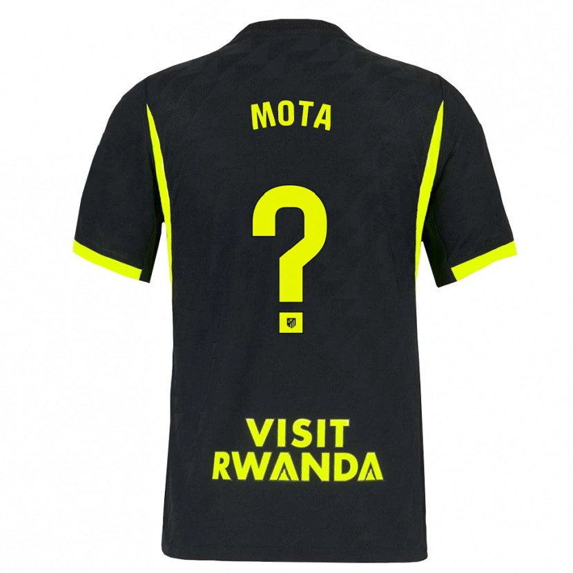 Danxen Homem Camisola Koke Mota #0 Verde Brilhante Preto Alternativa 2026/27 Camisa