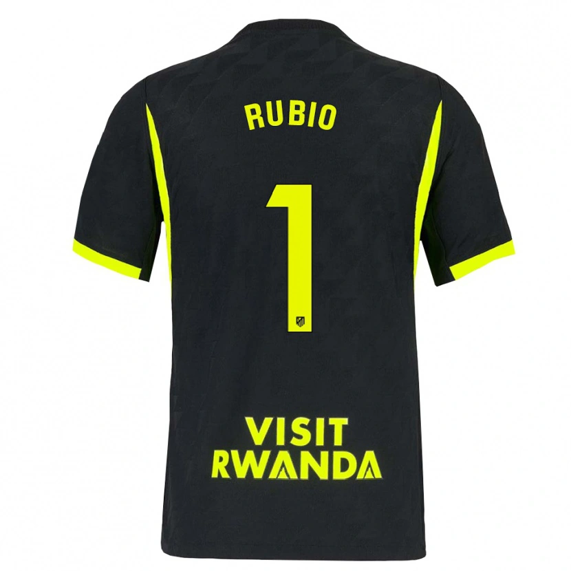 Danxen Homem Camisola Dani Rubio #1 Verde Brilhante Preto Alternativa 2026/27 Camisa