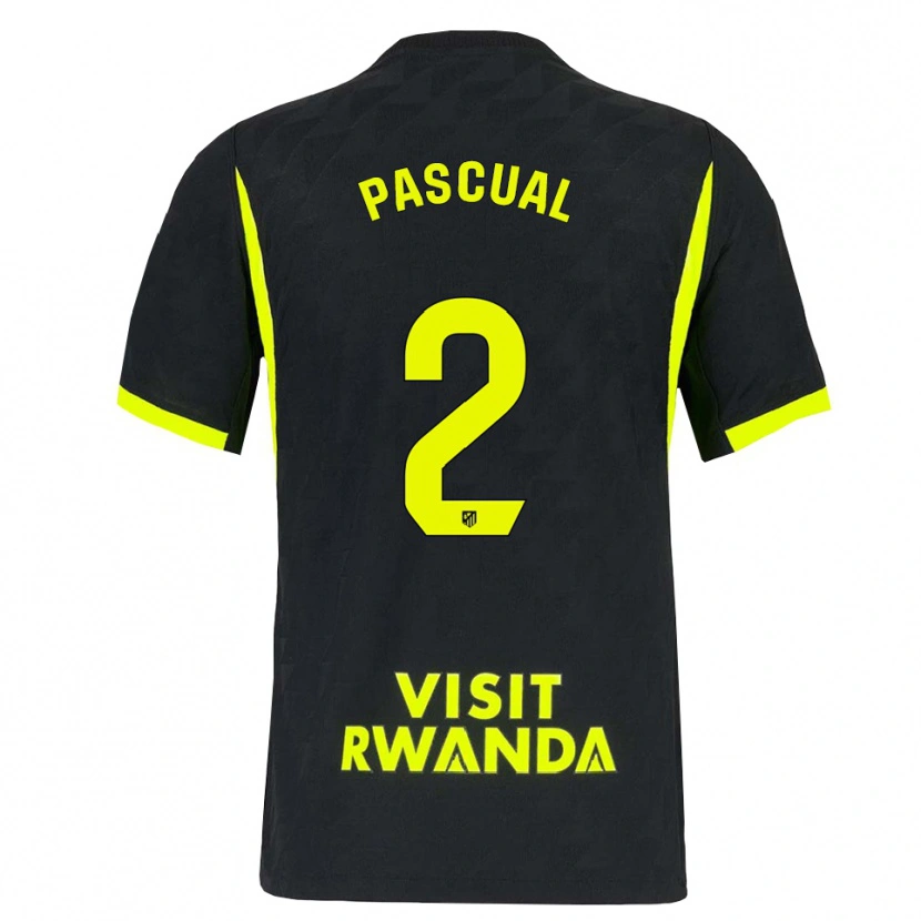 Danxen Homem Camisola Martin Pascual #2 Verde Brilhante Preto Alternativa 2026/27 Camisa