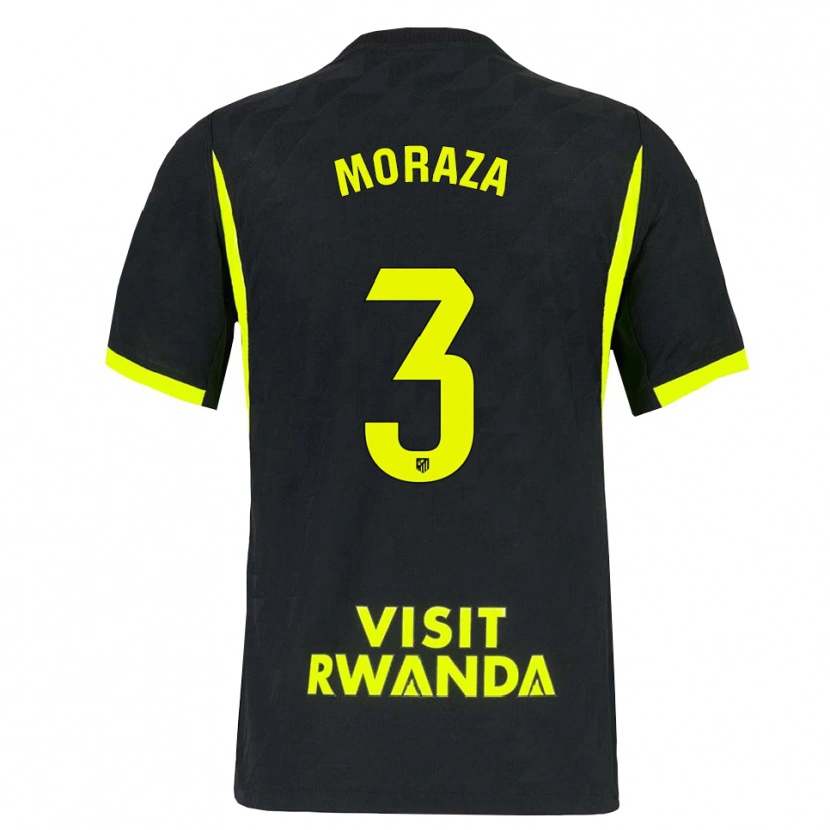 Danxen Homem Camisola Ainhoa Moraza #3 Verde Brilhante Preto Alternativa 2026/27 Camisa