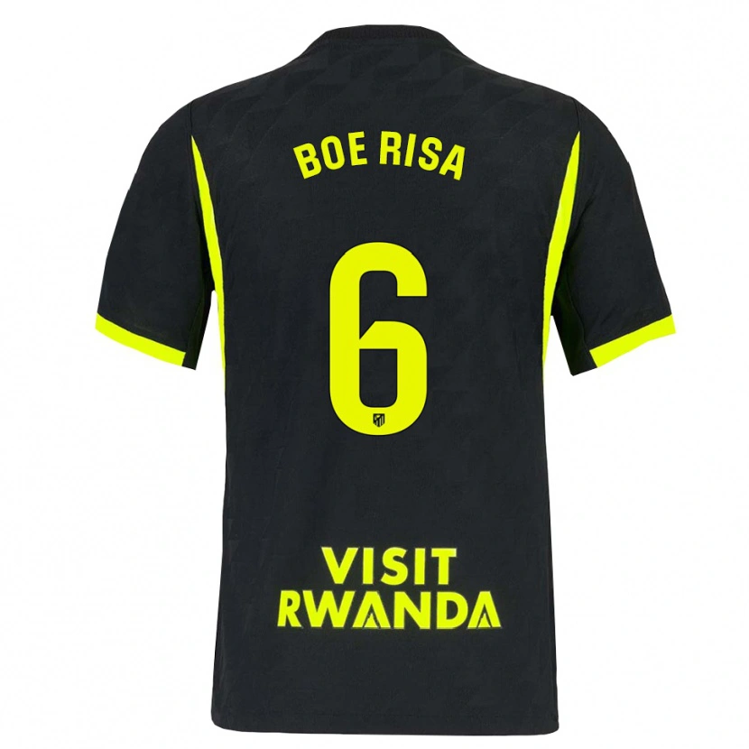 Danxen Homem Camisola Vilde Bøe Risa #6 Verde Brilhante Preto Alternativa 2026/27 Camisa