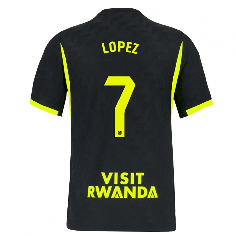 Danxen Homem Camisola Maitane Lopez #7 Verde Brilhante Preto Alternativa 2026/27 Camisa