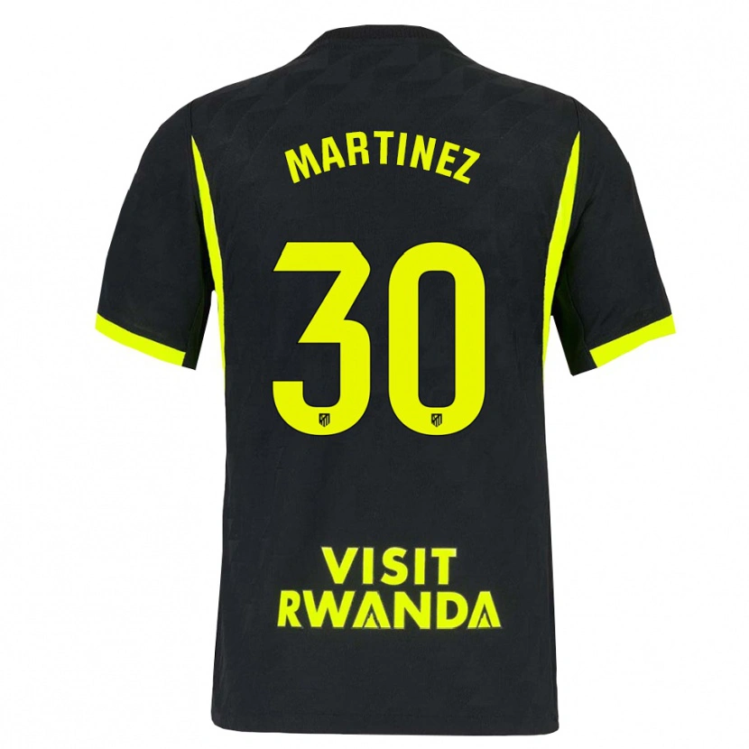 Danxen Homem Camisola Daniel Martinez #30 Verde Brilhante Preto Alternativa 2026/27 Camisa