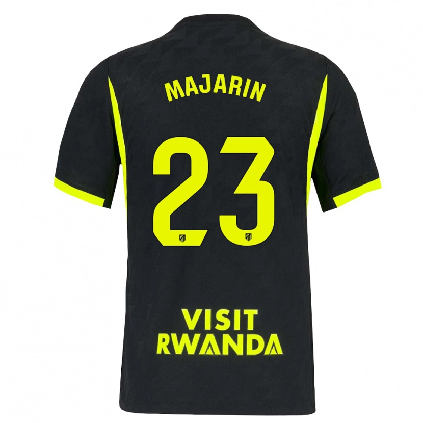 Danxen Homem Camisola Sonia Majarin #23 Verde Brilhante Preto Alternativa 2026/27 Camisa