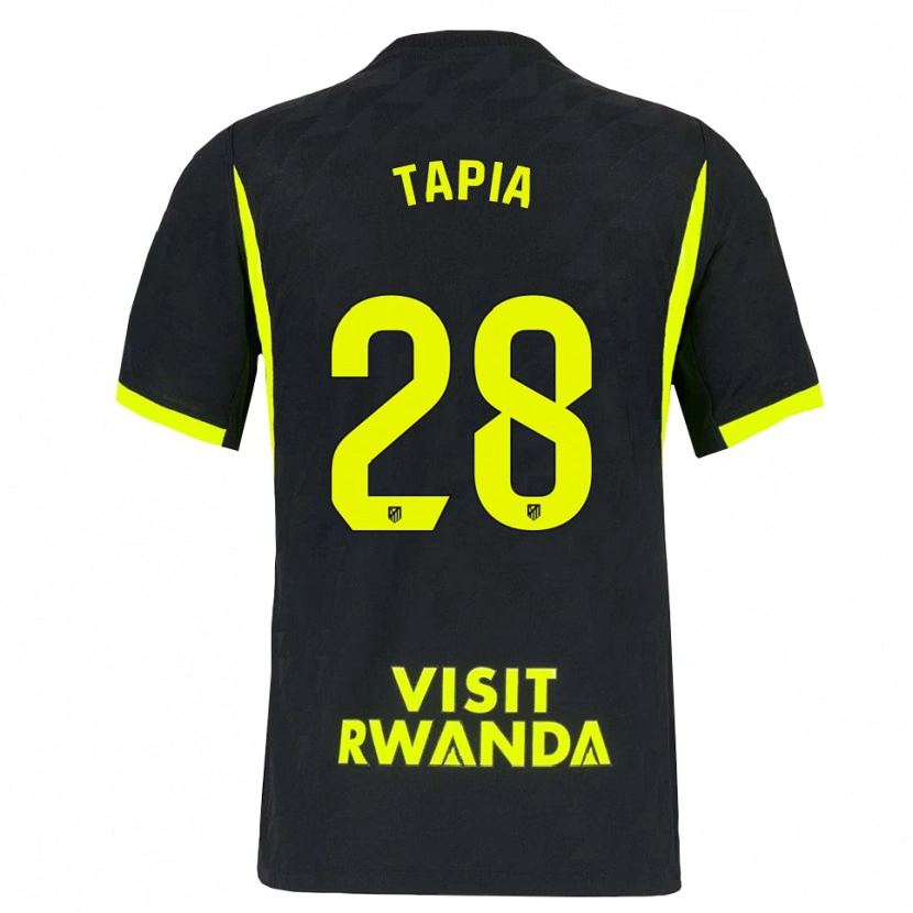 Danxen Homem Camisola Unai Tapia #28 Verde Brilhante Preto Alternativa 2026/27 Camisa