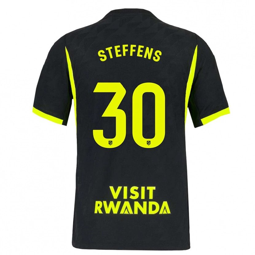 Danxen Homem Camisola Serva #30 Verde Brilhante Preto Alternativa 2026/27 Camisa