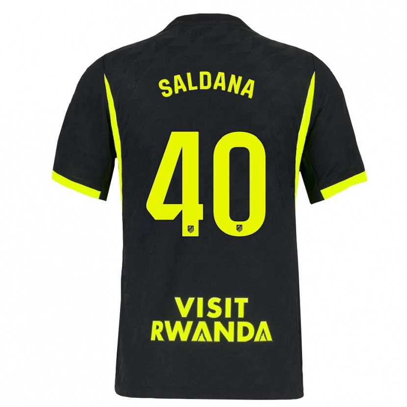 Danxen Homem Camisola Jose Saldana #40 Verde Brilhante Preto Alternativa 2026/27 Camisa