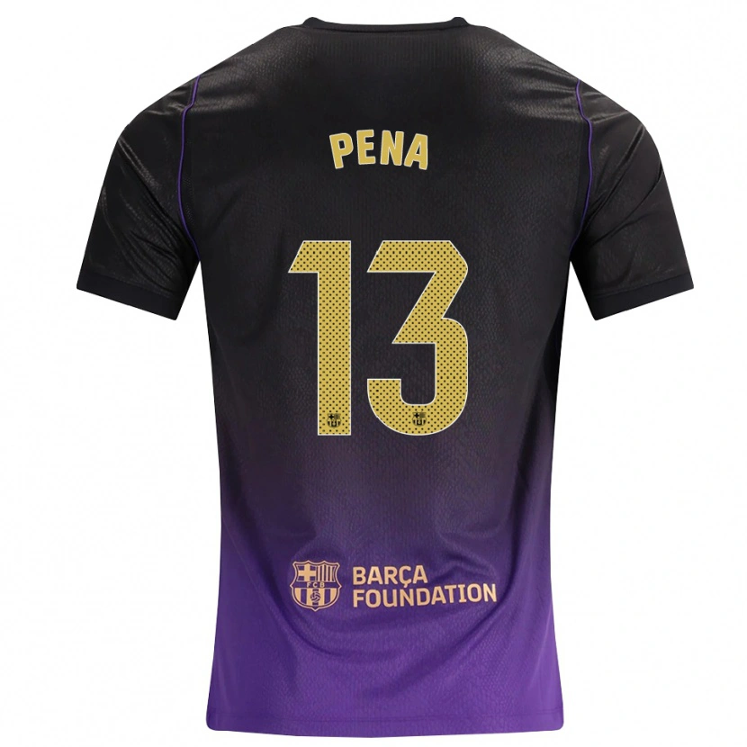 Danxen Homem Camisola Inaki Pena #13 Roxo Amarelo Preto Alternativa 2026/27 Camisa