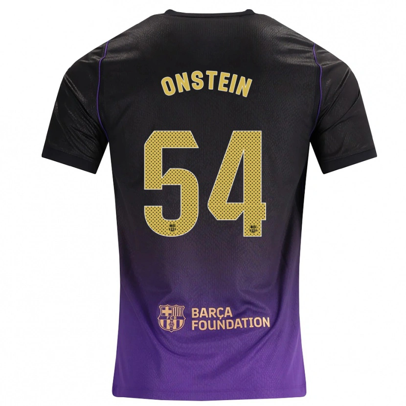 Danxen Homem Camisola Juwensley Onstein #54 Roxo Amarelo Preto Alternativa 2026/27 Camisa