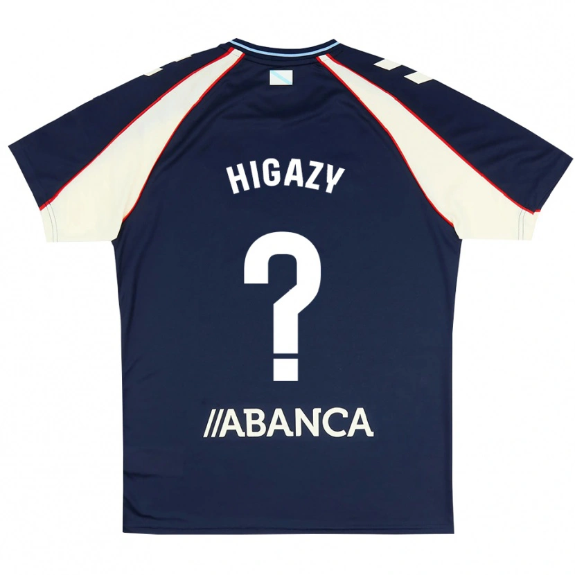 Danxen Homem Camisola Ibrahim Higazy #0 Azul Real Vermelho Branco Alternativa 2026/27 Camisa