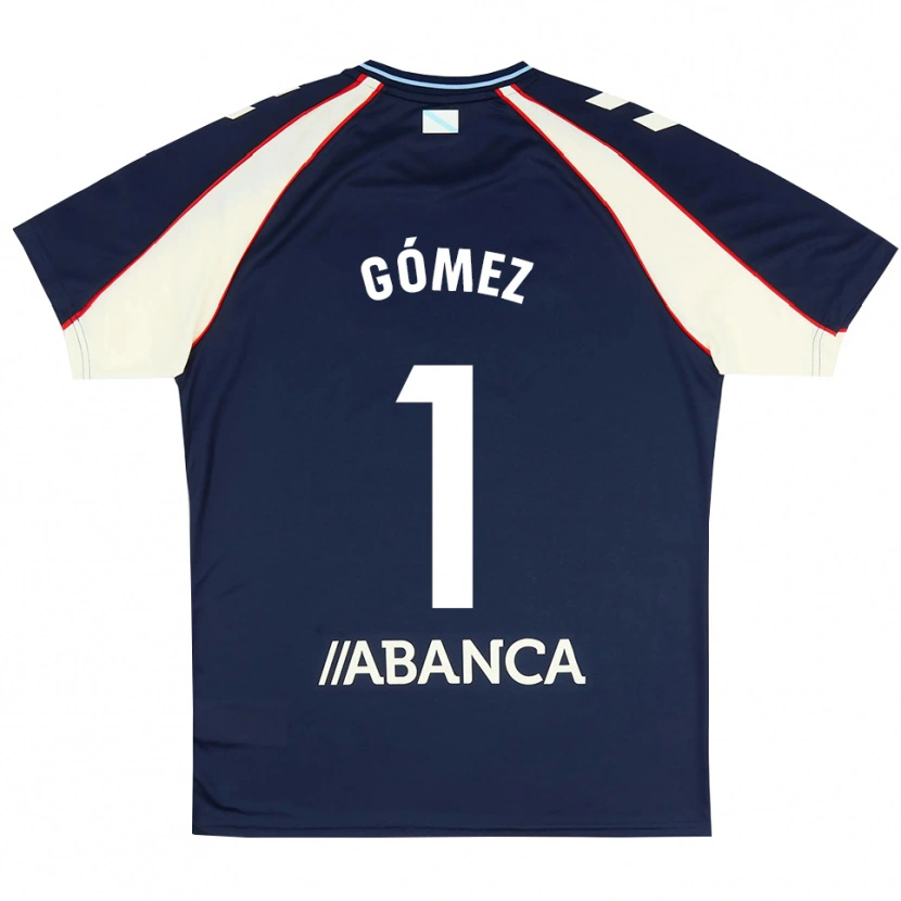 Danxen Homem Camisola Nuria Gómez #1 Azul Real Vermelho Branco Alternativa 2026/27 Camisa