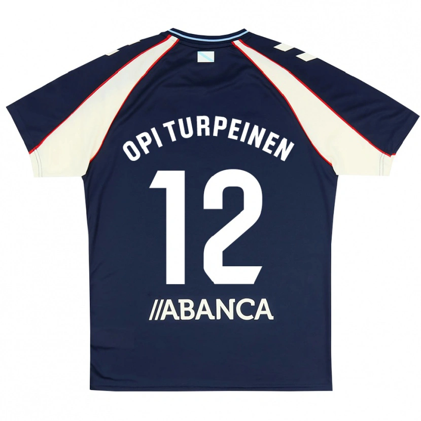 Danxen Homem Camisola Aslak Opi Turpeinen #12 Azul Real Vermelho Branco Alternativa 2026/27 Camisa
