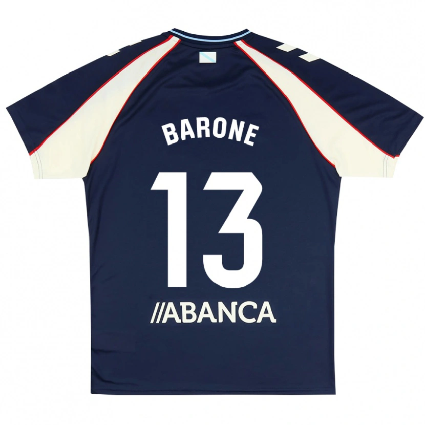 Danxen Homem Camisola Caio Barone #13 Azul Real Vermelho Branco Alternativa 2026/27 Camisa