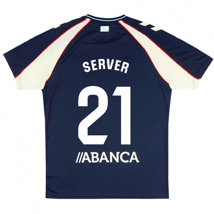 Danxen Homem Camisola Izan Server #21 Azul Real Vermelho Branco Alternativa 2026/27 Camisa