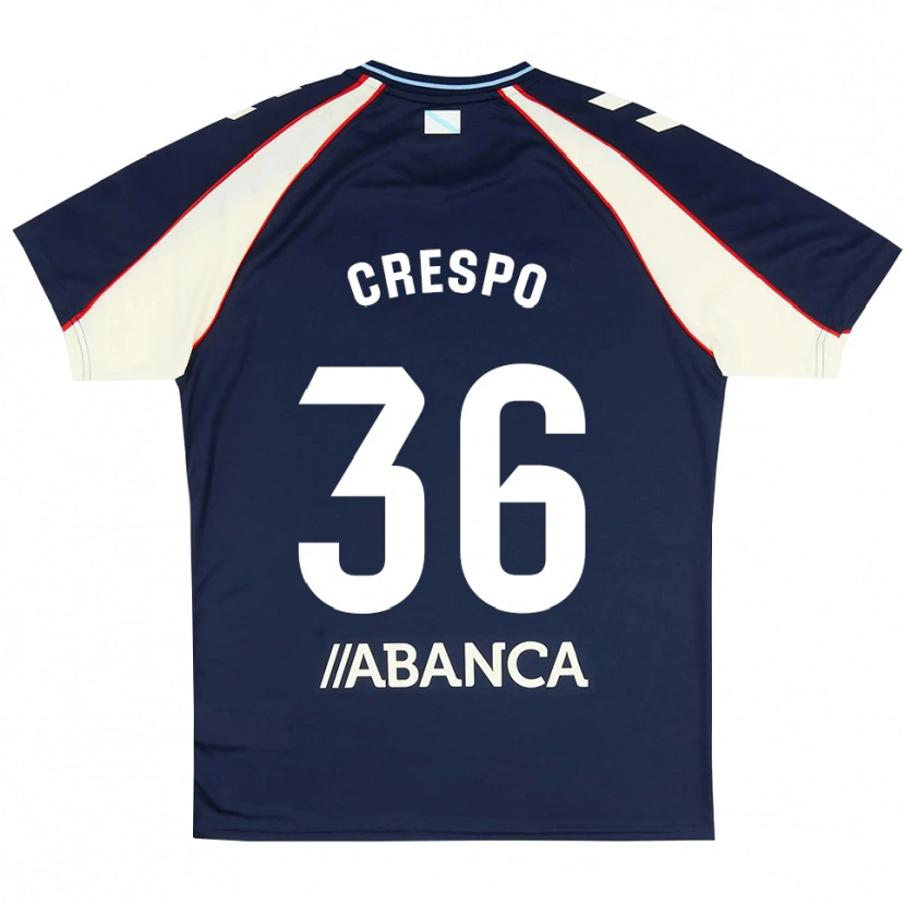 Danxen Homem Camisola Yoel Crespo #36 Azul Real Vermelho Branco Alternativa 2026/27 Camisa
