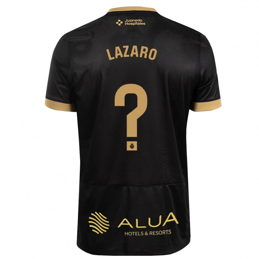 Danxen Homem Camisola Victor Lázaro #0 Preto Marrom Claro De Sândalo Madeira Alternativa 2026/27 Camisa