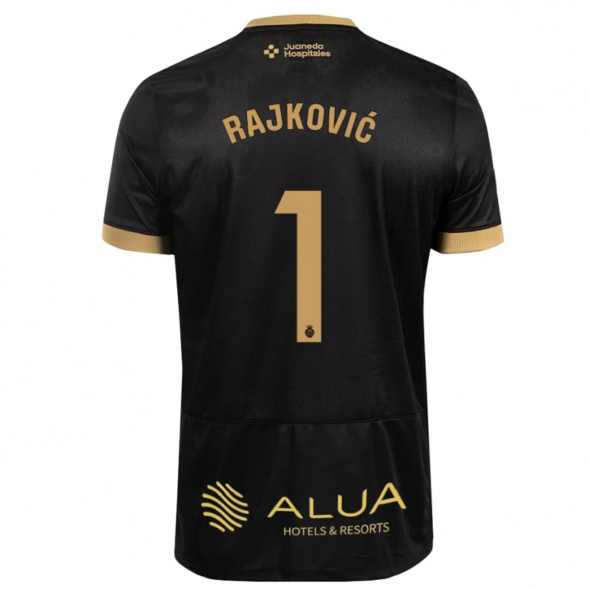 Danxen Homem Camisola Predrag Rajkovic #1 Preto Marrom Claro De Sândalo Madeira Alternativa 2026/27 Camisa