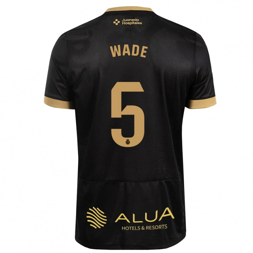 Danxen Homem Camisola Sebas Wade #5 Preto Marrom Claro De Sândalo Madeira Alternativa 2026/27 Camisa